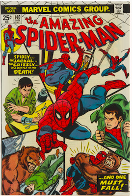 Amazing Spider-Man #140: Click Here for Values