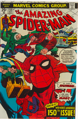 Amazing Spider-Man #150: Click Here for Values