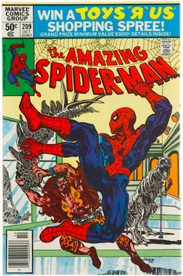 Amazing Spider-Man #209: Click Here for Values