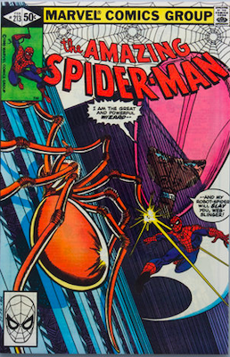 Amazing Spider-Man #213: Click Here for Values