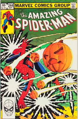 Amazing Spider-Man #244: Click Here for Values