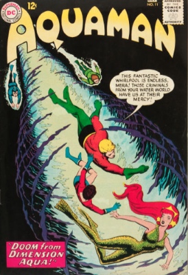 Aquaman #11: First appearance of Mera. Click for value