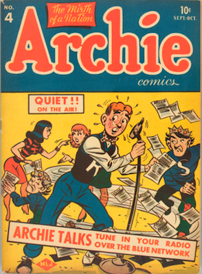 Archie Comics #4. Click for current values.
