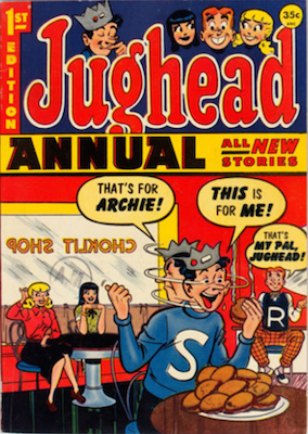Archie's Pal Jughead Annual #1. Click for current values.
