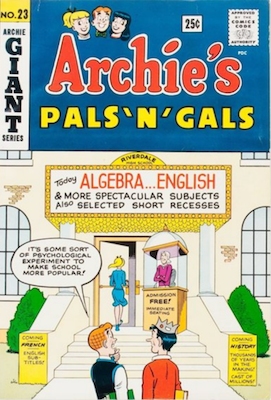 Archie's Pals and Gals #23: First Appearance of Josie. Click for values