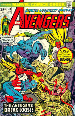 Avengers #143: Click Here for Values
