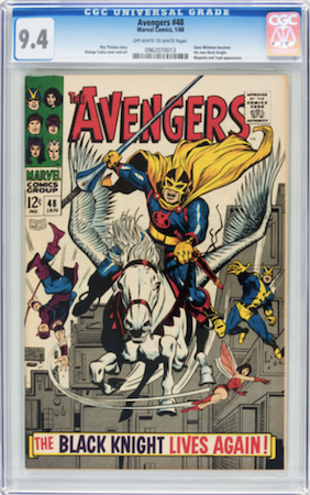 Avengers 48 CGC 9.4. Click to buy a copy from Goldin