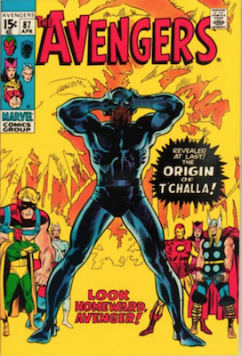 Avengers #87: Origin of Black Panther. Click for values