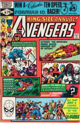 Avengers Annual #10: Origin and First Appearance of Rogue. Click for value