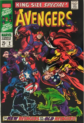 Avengers Annual #2: First Appearance of Scarlet Centurion. Click for value