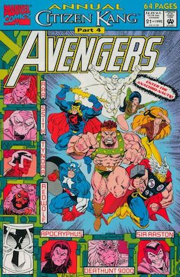 Avengers Annual #21: Click Here for Values