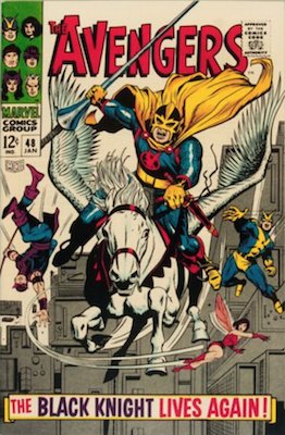 Avengers #48: First Appearance of new Black Knight. Click for value