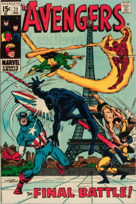Origin and First Appearance, The Invaders, Avengers #71, December, 1969. Click for value