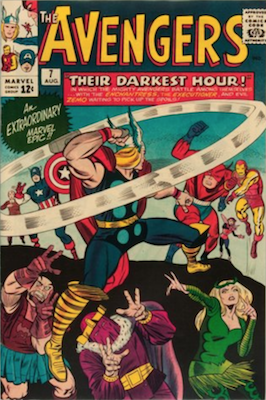 Avengers #7: early Silver Age issue. Click for value