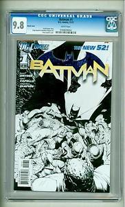 Batman #1 New 52: sketch variant. Click to buy