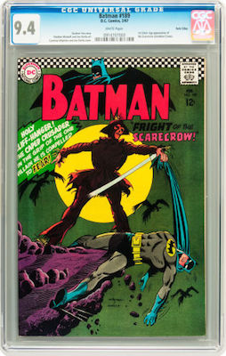 100 Hot Comics: Batman #189, 1st Silver Age Scarecrow. Click to find yours at Goldin
