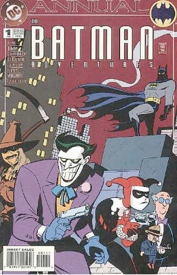 Origin and First Appearance, Roxy Rocket, Batman Adventures Annual #1, DC Comics, 1994. Click for value
