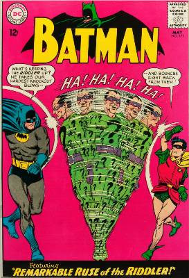 Batman #171: First Silver Age Riddler. Click for values