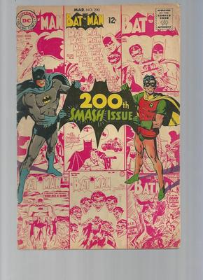 Batman Comic #200 Value