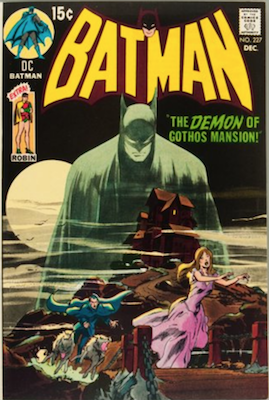 Batman #227 (1970): Classic Neal Adams Cover, One of the hottest Bronze Age comic books. Click for value