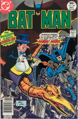 Batman #287, May, 1977: Penguin Escapes, Again. Click for value