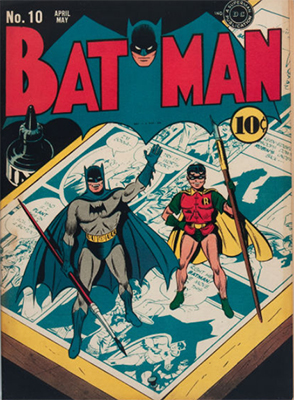 Batman #10, Record sale: $13,000. Click for values