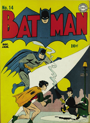 Batman Comic #14, December 1942. Click for value