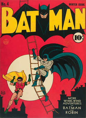 Batman #4. Record sale: $11,000. Click for values