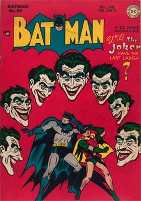 Batman Comic #44. Great Joker cover. Click for value