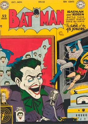 Batman #55. Another Joker cover. Click for value