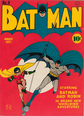 Batman #6, Record sale: $27,000. Click for values