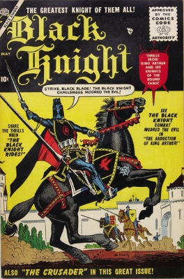 Origin and First Appearance, Morgan le Fay, Black Knight #1, Atlas Comics (Marvel Comics), 1955. Click for value