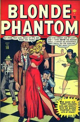 Blonde Phantom #18: Click Here for Values