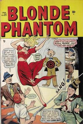 Blonde Phantom #21: Click Here for Values