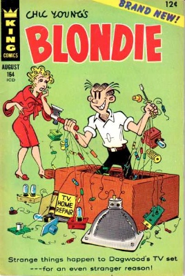 Blondie Comics #164 (August 1966): 1st King Comics Issue. Click for values