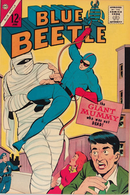 Blue Beetle #1 (Volume 2, 1964, Charlton). Click for values