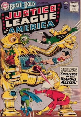 Brave and the Bold #29 (May 1960): Second Appearance, Justice League of America. Click for values