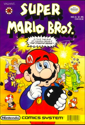 Super Mario Bros. Comics #5: Click Here for Values