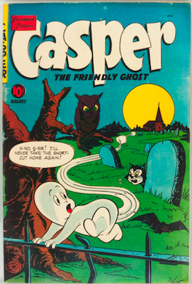 Casper the Friendly Ghost #3: Click Here for Values