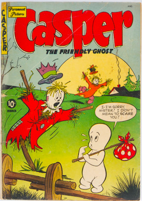 Casper the Friendly Ghost #4: Click Here for Values