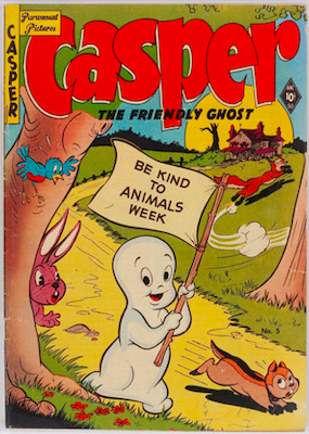 Casper the Friendly Ghost #5: Click Here for Values