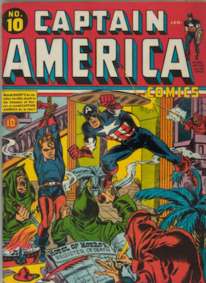 Captain America Comics #10. Click for current values.