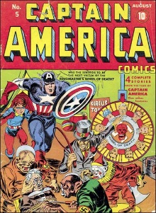 Captain America Comics #5. Click for current values.