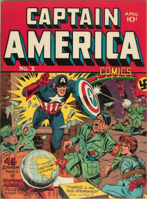 Captain America Comics #2. Click for current values.