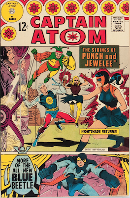 Punch and Jewelee: First Appearance, Captain Atom #85. Click for value