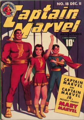Captain Marvel Adventures #18: Origin and First Appearance, Mary Marvel. Click to see value