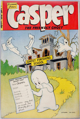 Undervalued Comics: Casper the Friendly Ghost 1 (1949). Click to find a copy