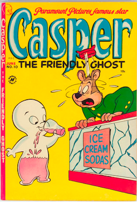 Casper the Friendly Ghost #10: Click Here for Values