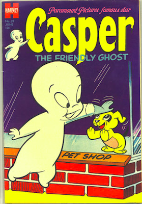 Casper the Friendly Ghost #21: Click Here for Values