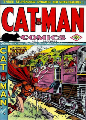 Cat-Man Comics #5. Click for current values.